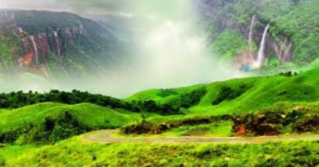 Places To Visit In India in July, Cherrapunji